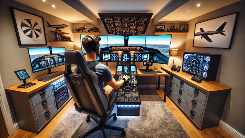 Flight Sim Setup: How to Create a Professional Cockpit at Home