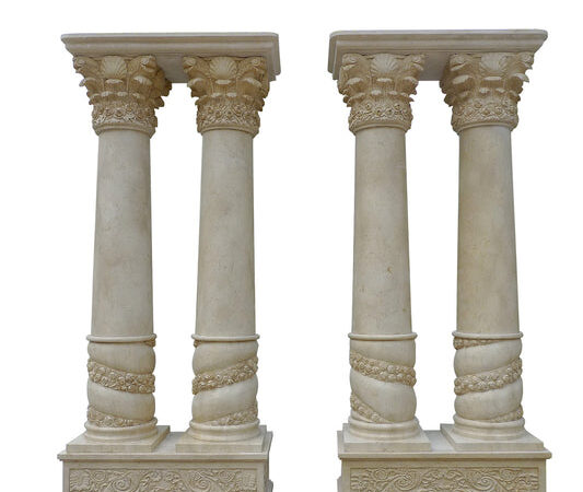 How Corinthian Marble Columns Add Elegance and Grandeur to Any Room