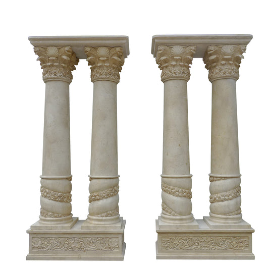 How Corinthian Marble Columns Add Elegance and Grandeur to Any Room