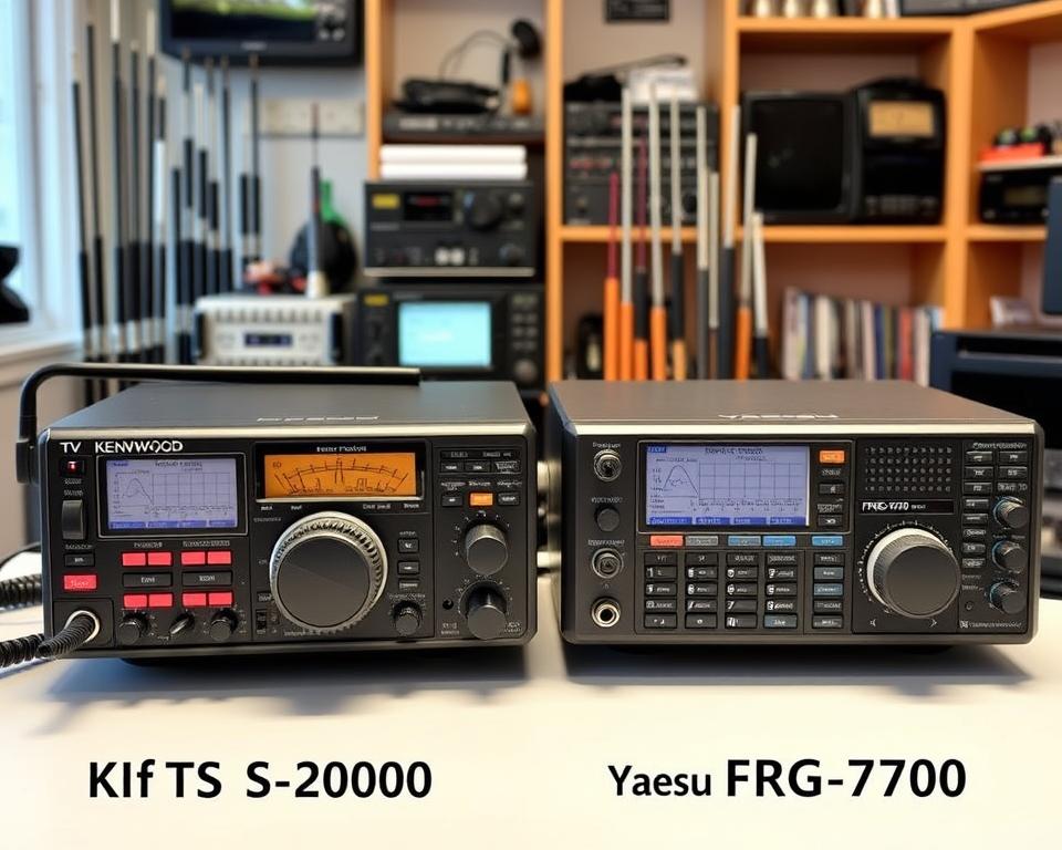 Kenwood TS-2000 vs Yaesu FRG-7700: Which HF Radio is Better?